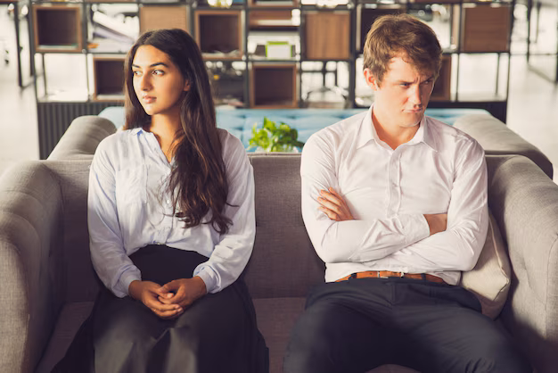 Ambitious professionals feeling emotionally distant